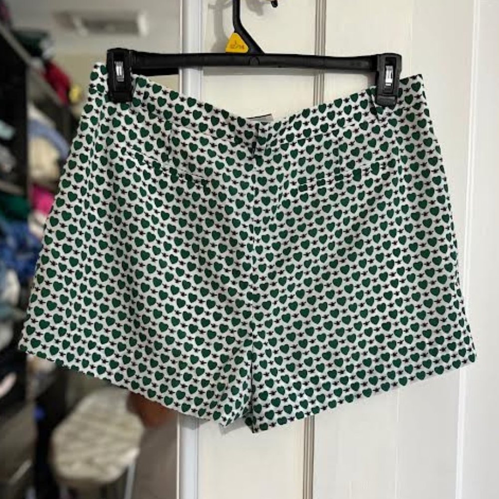 NWT J. Crew Collection Bee & Heart Lined Shorts - Size 10 - Rare - Picture 7 of 9